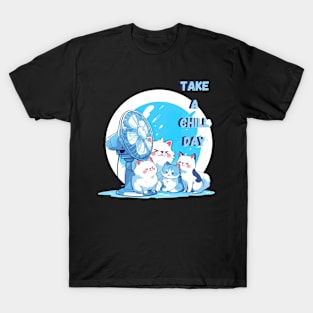 Feline Fan Club "Take a Chill Day" T-Shirt